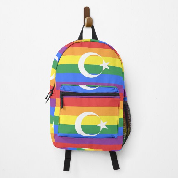 Item preview, Crescent LGBT+ Pride Flag designed and sold by porcupride.