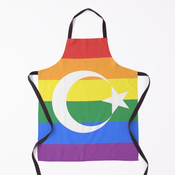Item preview, Crescent LGBT+ Pride Flag designed and sold by porcupride.
