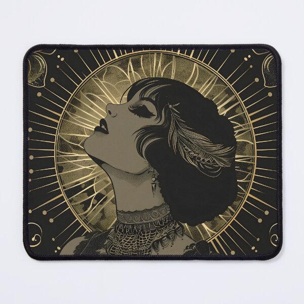 Item preview, Gold and Black Gothic Roaring 20's Woman designed and sold by dcrc.