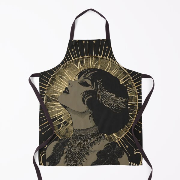 Item preview, Gold and Black Gothic Roaring 20's Woman designed and sold by dcrc.