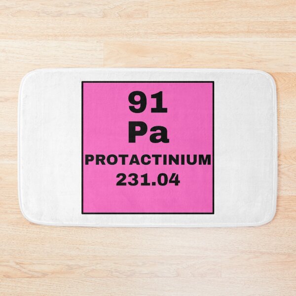 Item preview, Periodic Table Of Elements - 91 (Pa) Protactinium designed and sold by ArtsyCity.