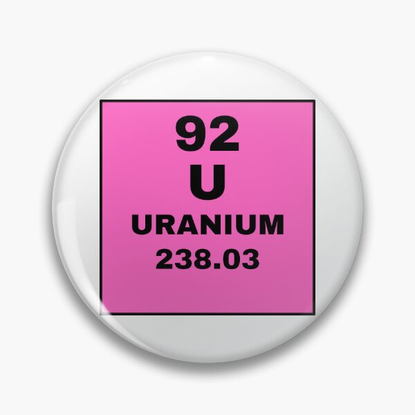 Item preview, Periodic Table Of Elements - 92 (U) Uranium designed and sold by ArtsyCity.