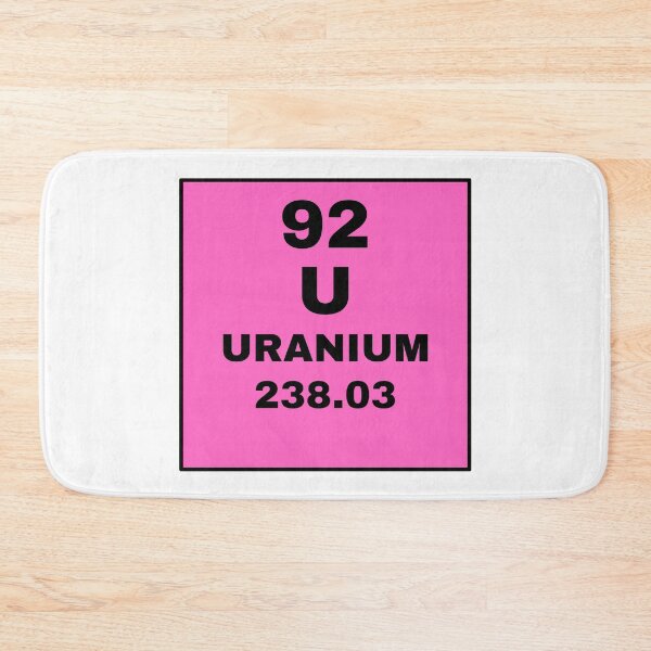Item preview, Periodic Table Of Elements - 92 (U) Uranium designed and sold by ArtsyCity.