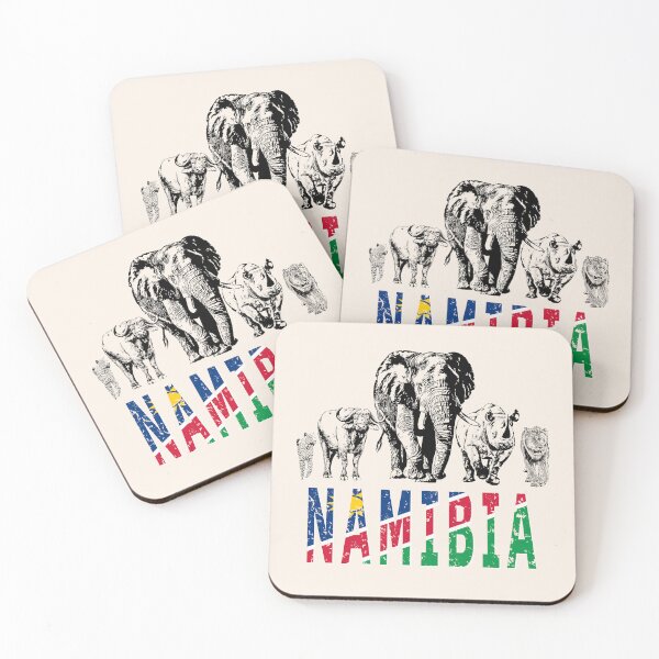 Item preview, Africa's Big Five for Namibia Fans designed and sold by Scotch Macaskill.