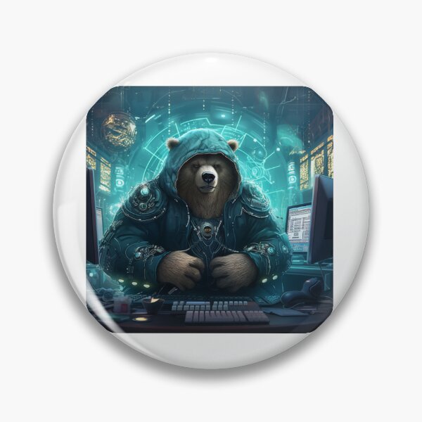 Item preview, Cyber Bear // Bear // cyber animal // Robotic animal // AI designed and sold by SMARTKIT  DESIGNAGENCY.