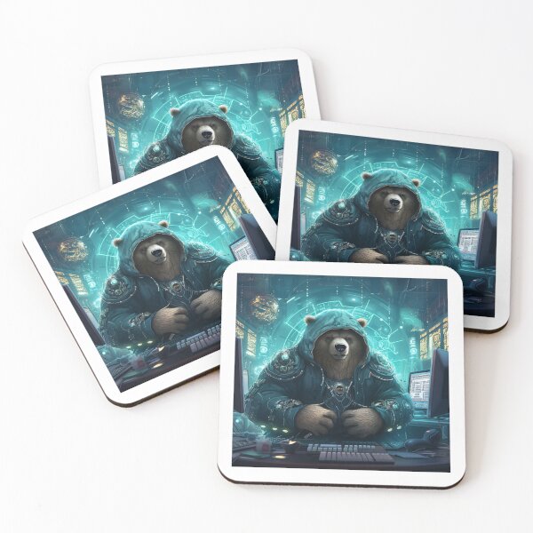 Item preview, Cyber Bear // Bear // cyber animal // Robotic animal // AI designed and sold by SMARTKIT  DESIGNAGENCY.