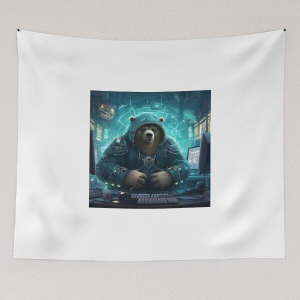 Item preview, Cyber Bear // Bear // cyber animal // Robotic animal // AI designed and sold by SMARTKIT  DESIGNAGENCY.