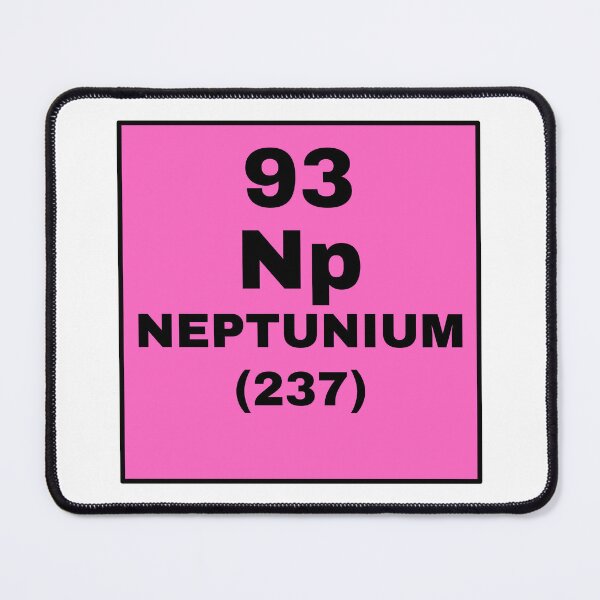 Item preview, Periodic Table Of Elements - 93 (Np) Neptunium designed and sold by ArtsyCity.