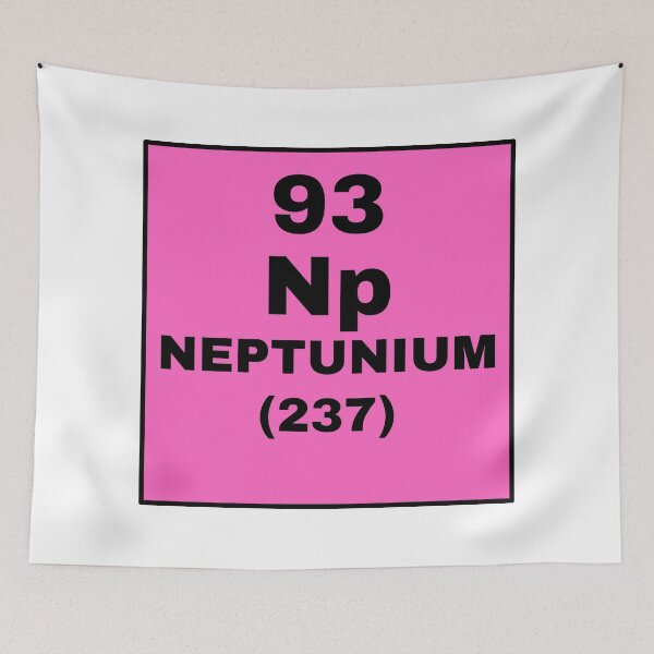 Item preview, Periodic Table Of Elements - 93 (Np) Neptunium designed and sold by ArtsyCity.