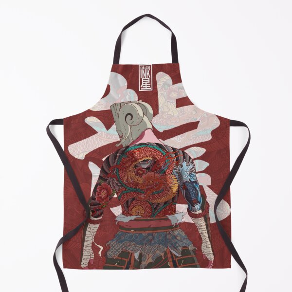 Item preview, Juggeranut Dota 2 tattoo back designed and sold by Rakuzanink.