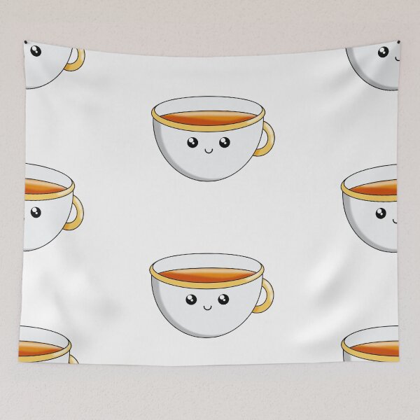 Item preview, Tea Cup Kawaii. designed and sold by Hannahi8.