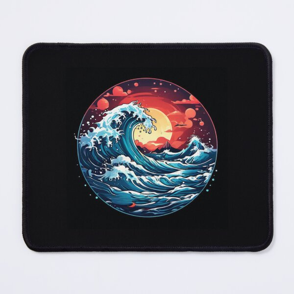 Item preview, Ocean Wave Crash designed and sold by Planetporridge.