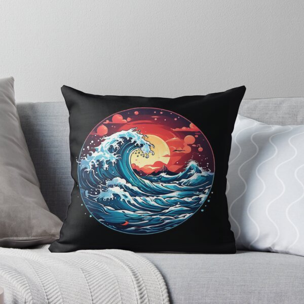 Item preview, Ocean Wave Crash designed and sold by Planetporridge.