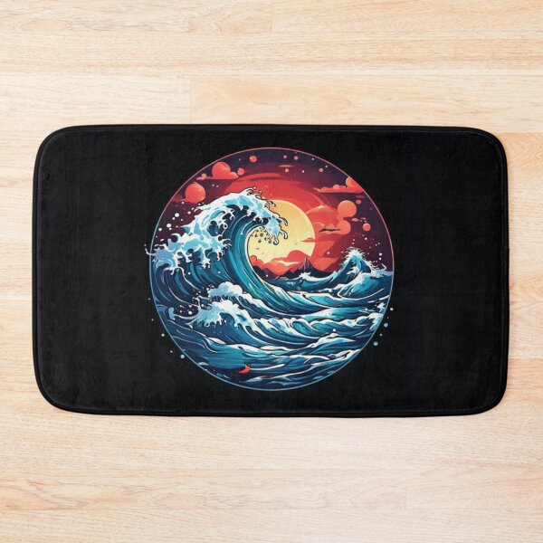 Item preview, Ocean Wave Crash designed and sold by Planetporridge.