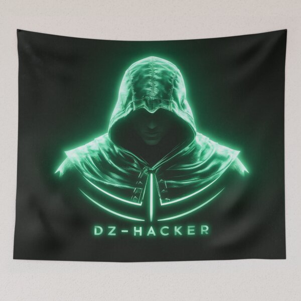 Item preview, Enigmatic Hooded Silhouette for Tech Lovers designed and sold by DilouDilou.