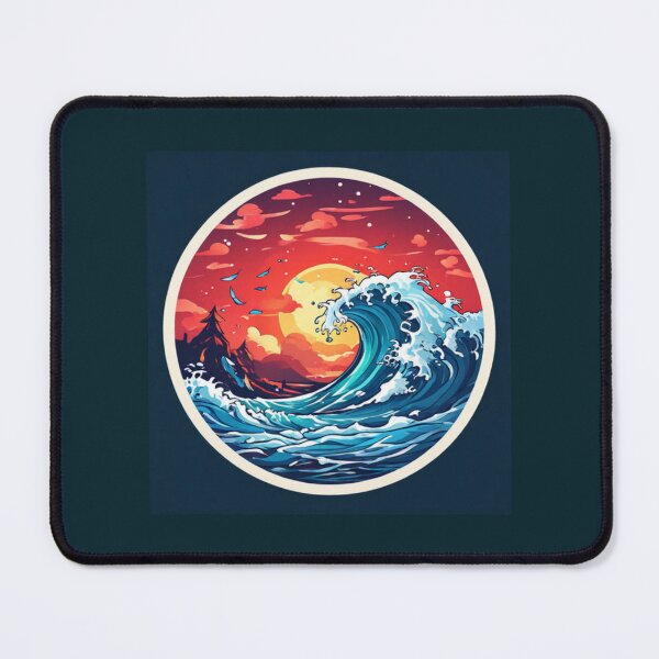 Item preview, Ocean Wave designed and sold by Planetporridge.