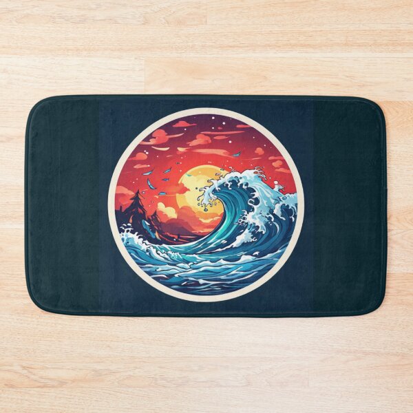 Item preview, Ocean Wave designed and sold by Planetporridge.