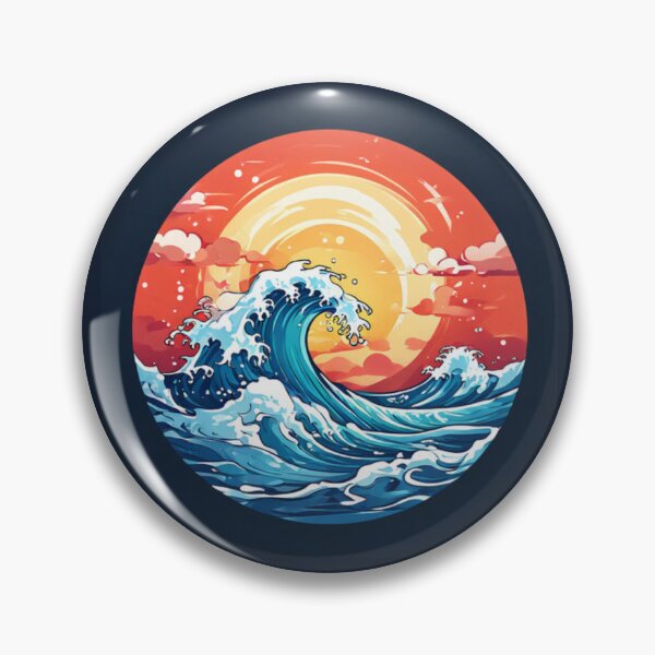 Item preview, Ocean Wave Art designed and sold by Planetporridge.