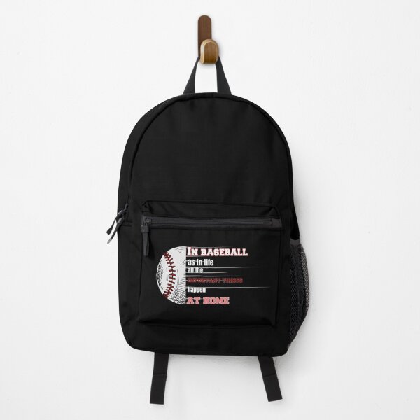 Item preview, In Baseball, As In Life, All The Important Things Happen At Home designed and sold by EmiAndMike.