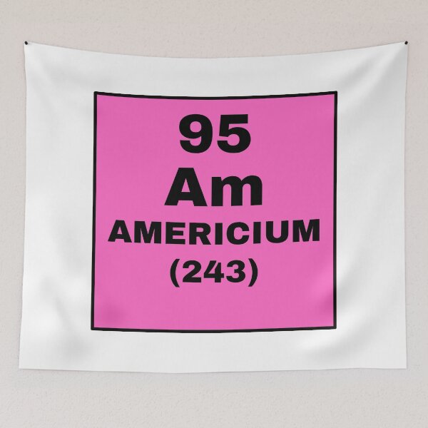 Item preview, Periodic Table Of Elements - 95 (Am) Americium designed and sold by ArtsyCity.