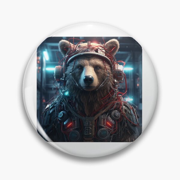 Item preview, Cyber Bear // Bear // cyber animal // Robotic animal // AI designed and sold by SMARTKIT  DESIGNAGENCY.