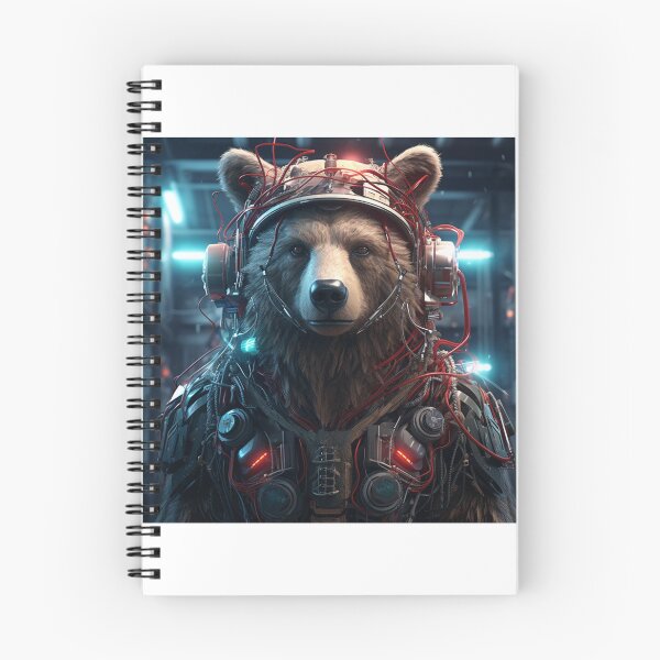 Item preview, Cyber Bear // Bear // cyber animal // Robotic animal // AI designed and sold by SMARTKIT  DESIGNAGENCY.