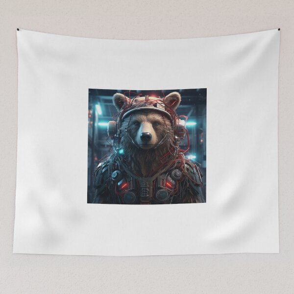 Item preview, Cyber Bear // Bear // cyber animal // Robotic animal // AI designed and sold by SMARTKIT  DESIGNAGENCY.