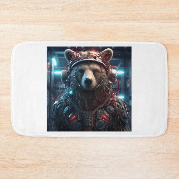 Item preview, Cyber Bear // Bear // cyber animal // Robotic animal // AI designed and sold by SMARTKIT  DESIGNAGENCY.