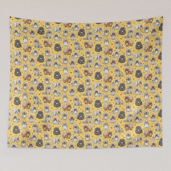 Item preview, The Pekingese Dog Pattern Design designed and sold by Elspeth Rose Design.