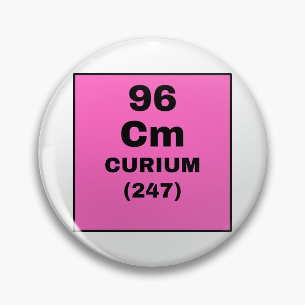 Item preview, Periodic Table Of Elements - 96 (Cm) Curium designed and sold by ArtsyCity.