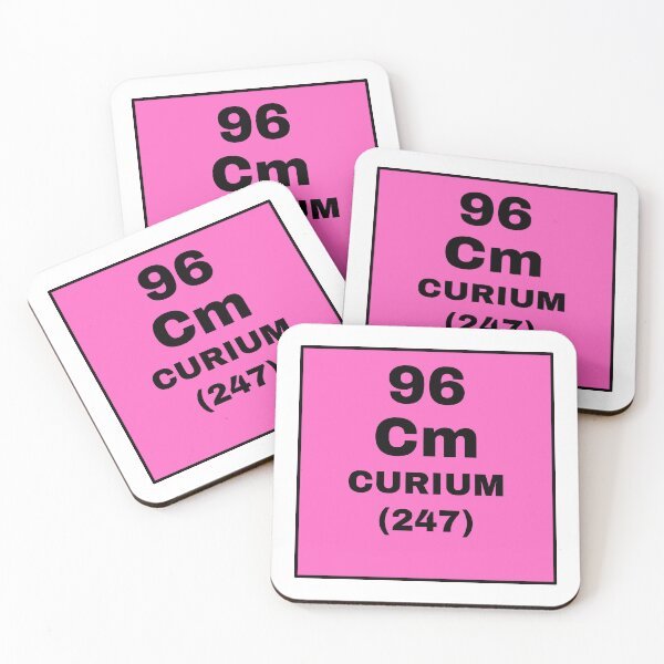 Item preview, Periodic Table Of Elements - 96 (Cm) Curium designed and sold by ArtsyCity.