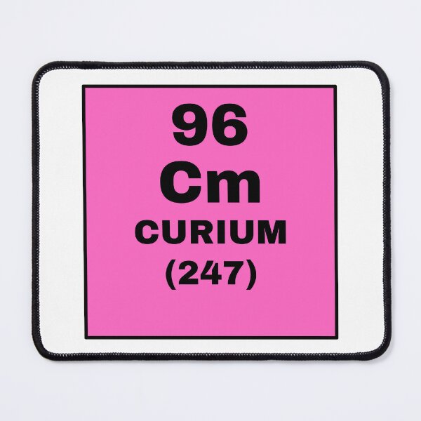 Item preview, Periodic Table Of Elements - 96 (Cm) Curium designed and sold by ArtsyCity.
