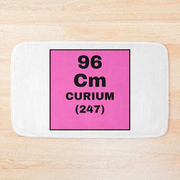Item preview, Periodic Table Of Elements - 96 (Cm) Curium designed and sold by ArtsyCity.