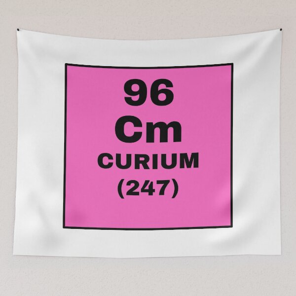 Item preview, Periodic Table Of Elements - 96 (Cm) Curium designed and sold by ArtsyCity.