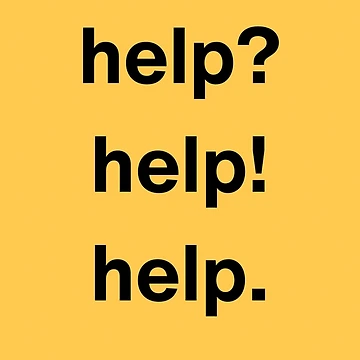 Artwork thumbnail, Help? Help! Help. by Devon Spier
