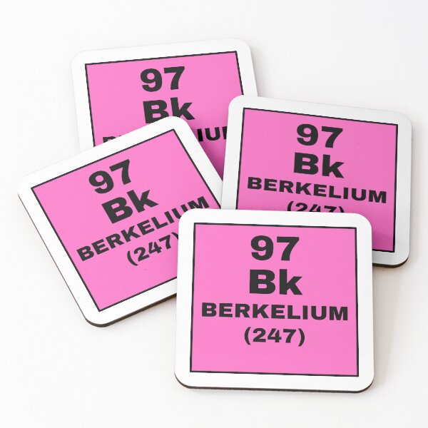 Item preview, Periodic Table Of Elements - 97 (Bk) Berkelium designed and sold by ArtsyCity.