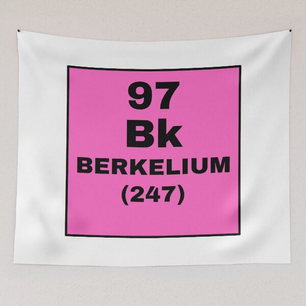 Item preview, Periodic Table Of Elements - 97 (Bk) Berkelium designed and sold by ArtsyCity.