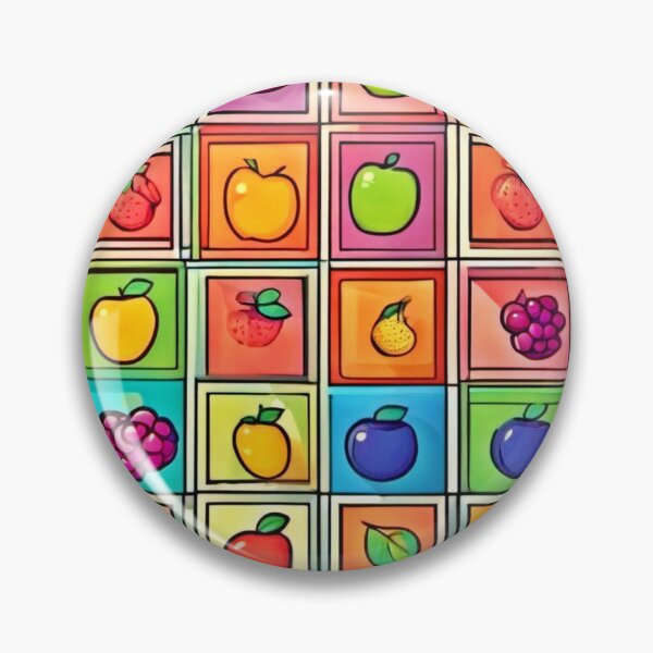 Item preview, Fruitful Square Delights designed and sold by Health And Fitness Posts e-Store.