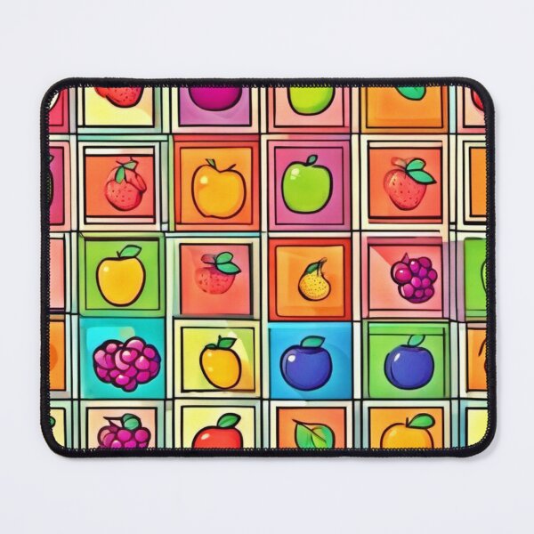 Item preview, Fruitful Square Delights designed and sold by Health And Fitness Posts e-Store.