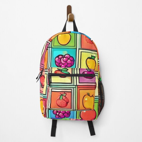 Item preview, Fruitful Square Delights designed and sold by Health And Fitness Posts e-Store.