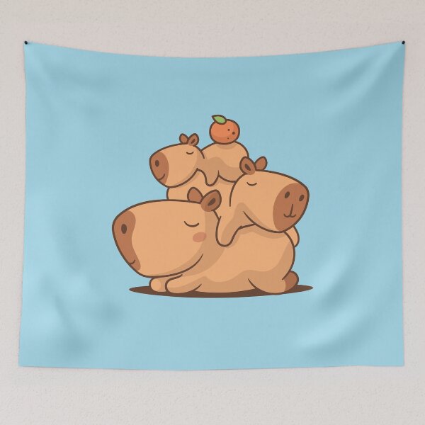 Item preview, Capybara Stack designed and sold by zoljo.