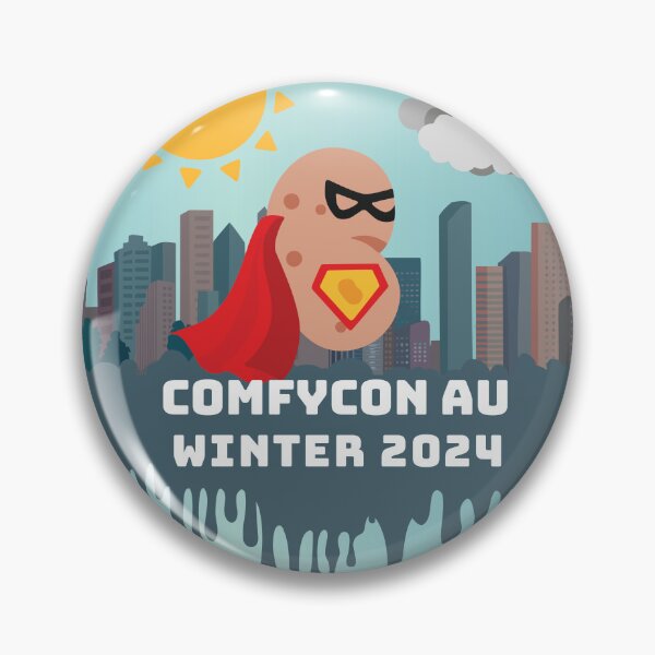 Item preview, ComfyCon Winter 2024 Edition designed and sold by ComfyConAU.