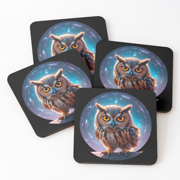 Item preview, Owl staring designed and sold by Divine Creation.