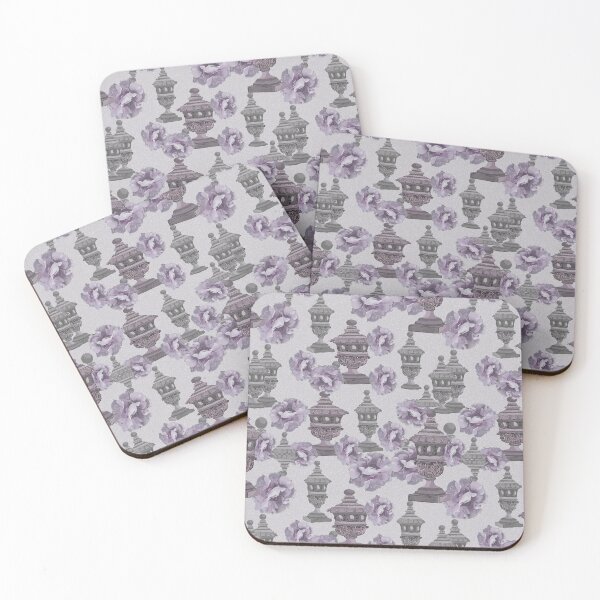 Item preview, URNS AND ROSES GREY designed and sold by ABEBERMANCHUTE.