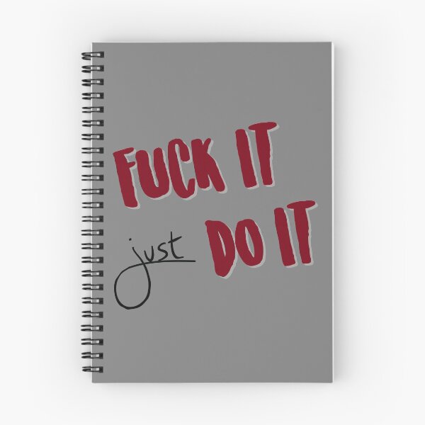 Item preview, Fuck It, Just Do It Motivational Sticker designed and sold by anapplease.