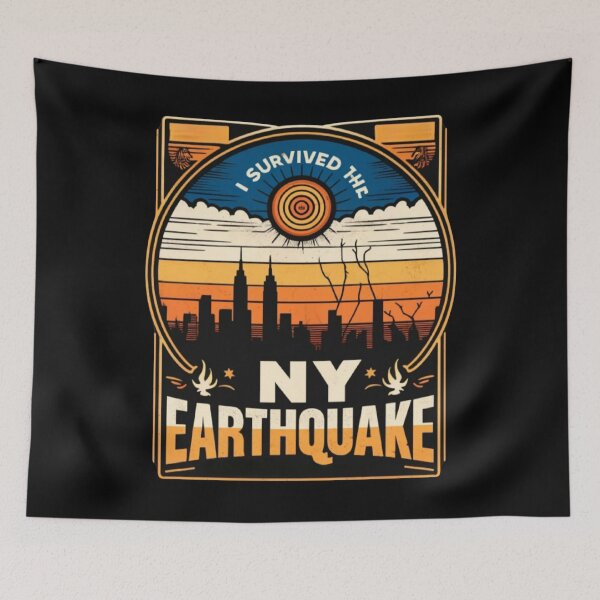 Item preview, I survived the NY Earthquake designed and sold by MilkyForest.