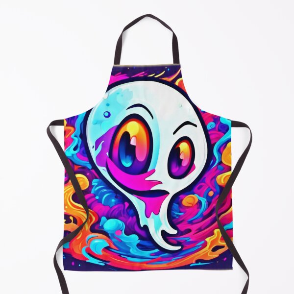 Item preview, Vibrant Ghost Cartoon designed and sold by Health And Fitness Posts e-Store.