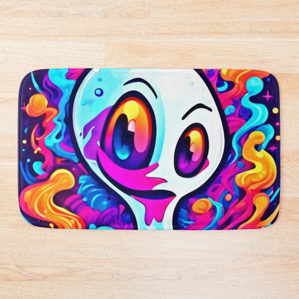 Item preview, Vibrant Ghost Cartoon designed and sold by Health And Fitness Posts e-Store.