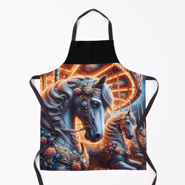Item preview, Mystical Carousel Ride: Guardian of Fantasia designed and sold by EmeraldeaArt.