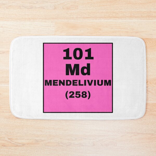 Item preview, Periodic Table Of Elements - 101 (Md) Mendelivium designed and sold by ArtsyCity.